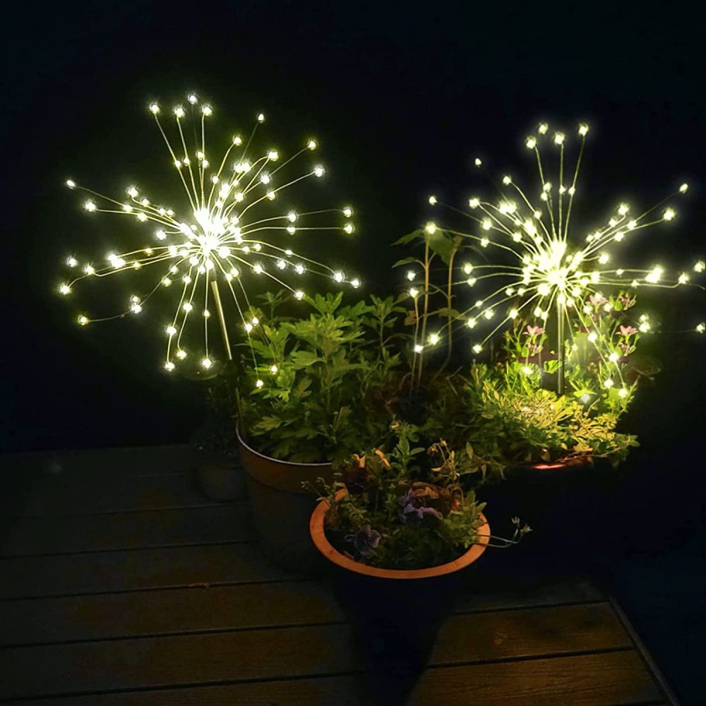 Solar Firework Lights, Pack of 2: image 3