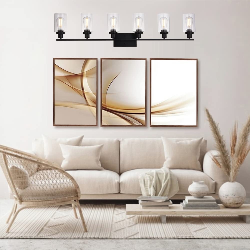 Clear Glass Wall Lighting, 2 Light: image 5