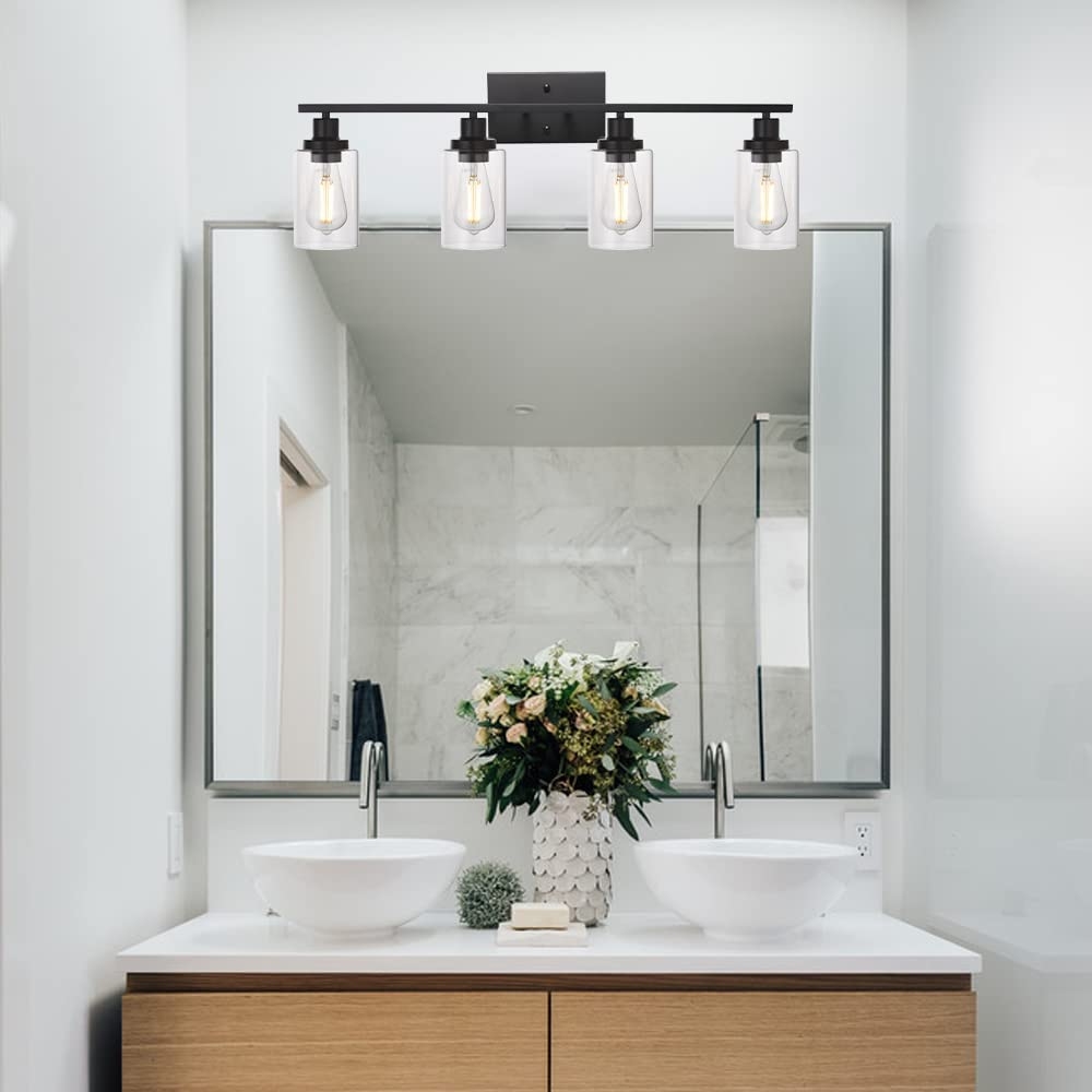Clear Glass Wall Lighting, 2 Light: image 8